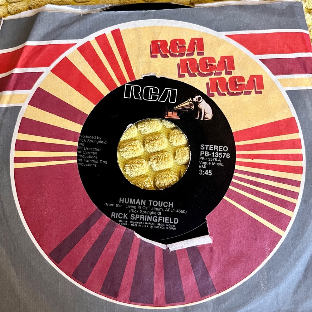 Rick Springfield 45 RPM - Picture 3 of 5